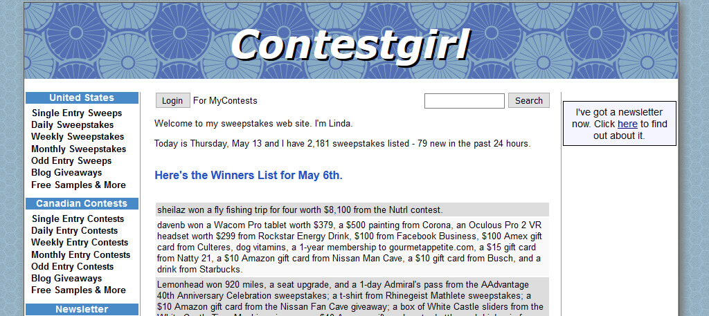 Contest Girl