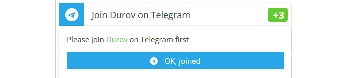 Join a Telegram Group