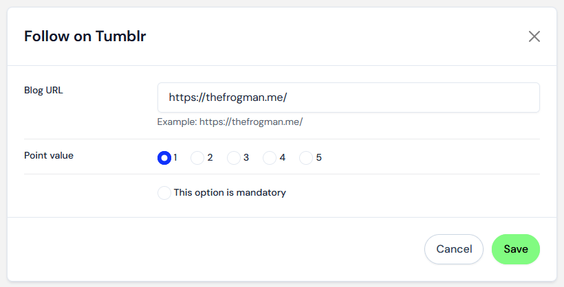 Follow on Tumblr