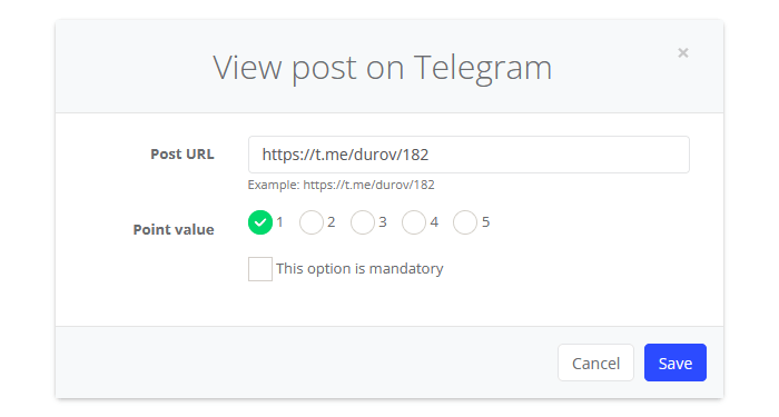 View post on Telegram