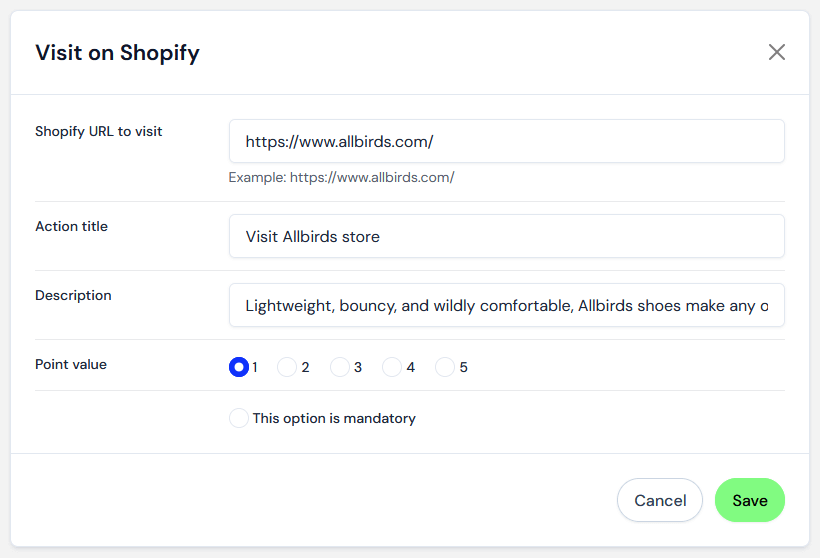 Visit on Shopify