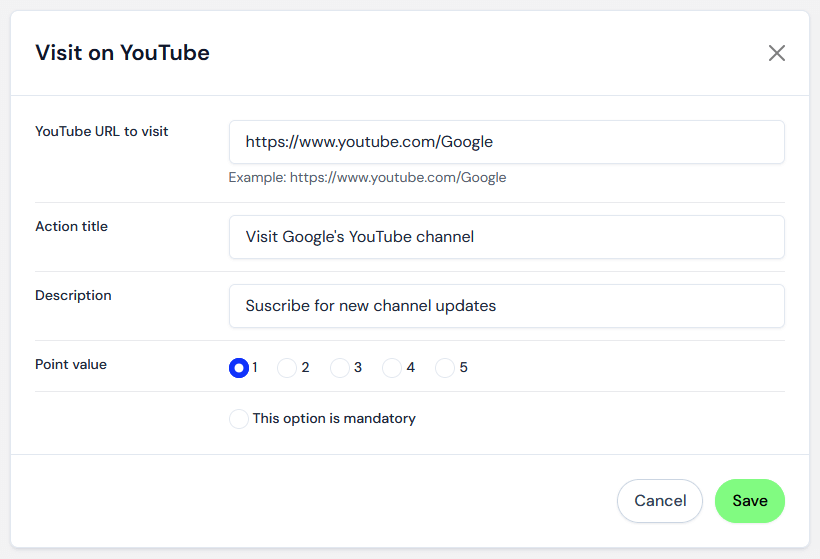 Visit on YouTube